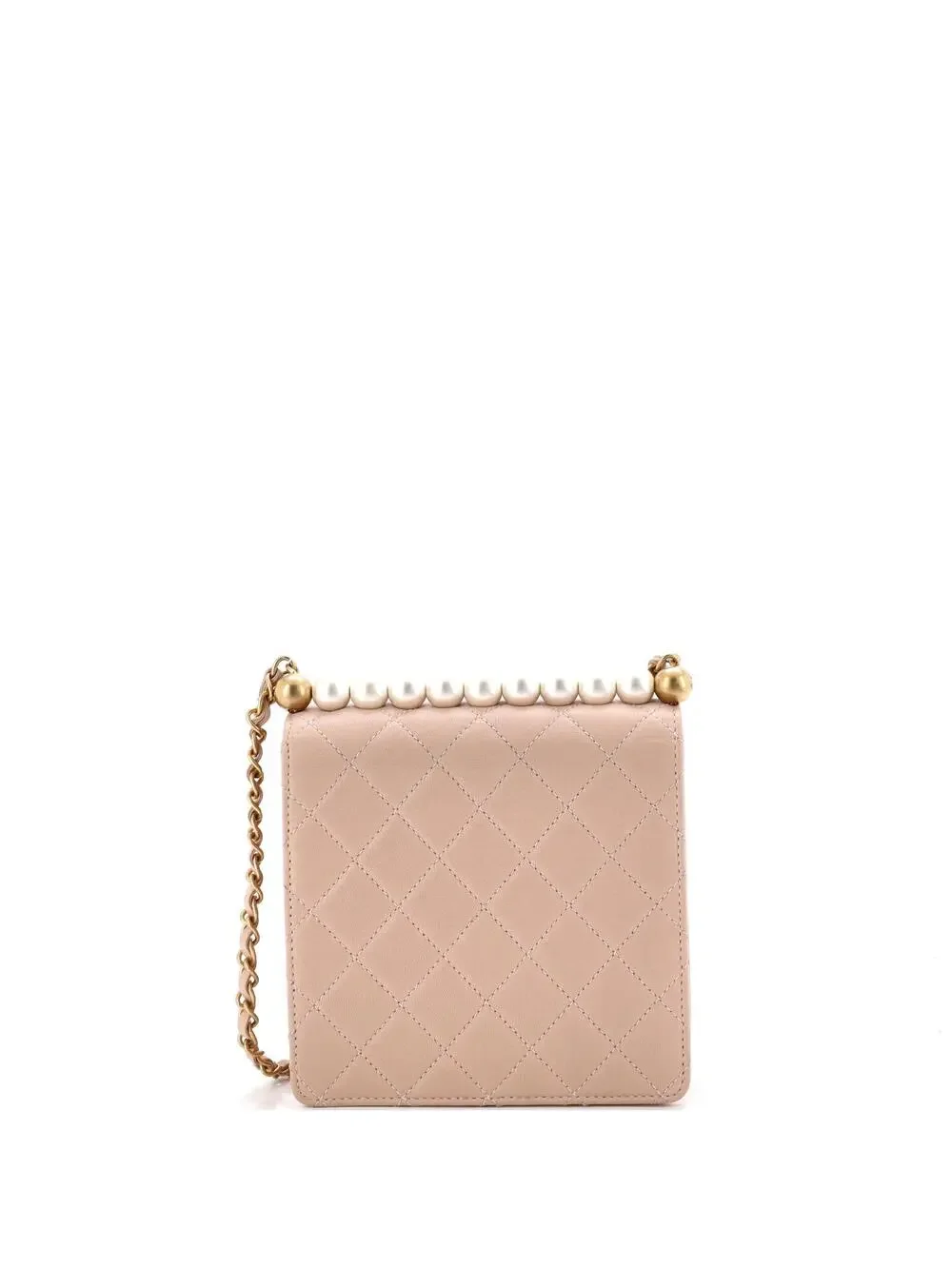 Chanel Chic Pearls Flap Bag Quilted #277153C29B
